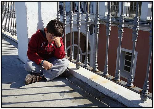 I bambini soffrono la separazione dei genitori