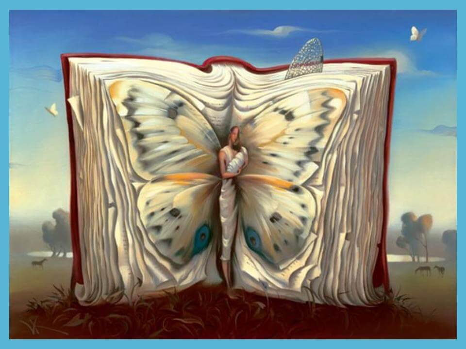 Libro con farfalla libri sull'intelligenza emotiva