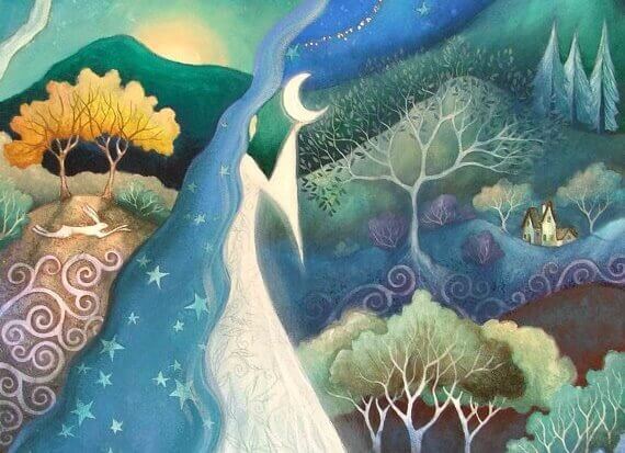 paesaggio-notturno-luna