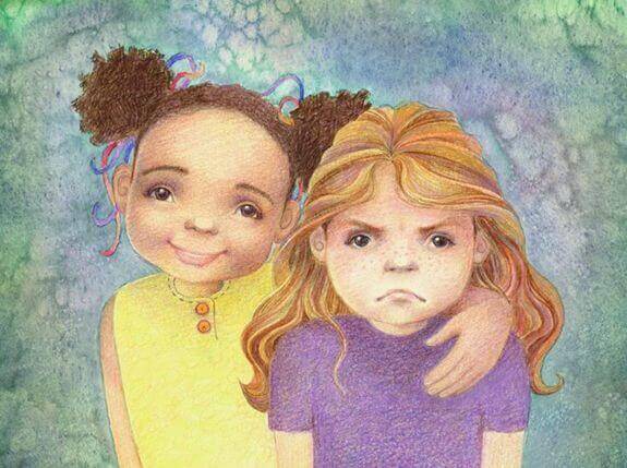 Bambina-felice-bambina-arrabbiata