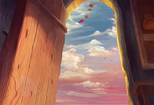 Una porta socchiusa equivale a mezza felicità