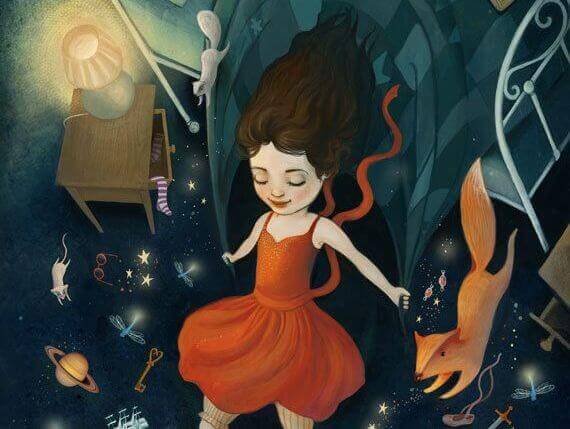bambina-animali