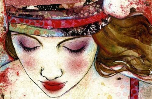 donna che sorride e comprende