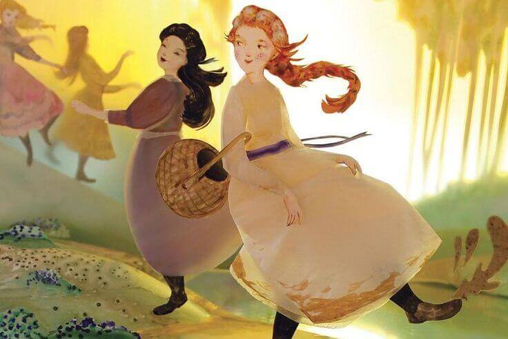 giovani che ballano con cesta