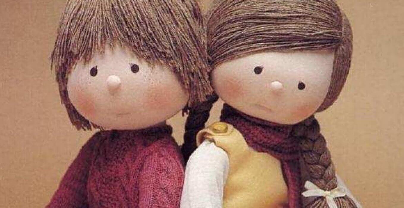 coppia di bambole