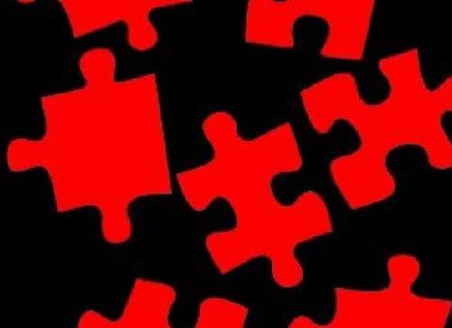 tasselli puzzle rossi