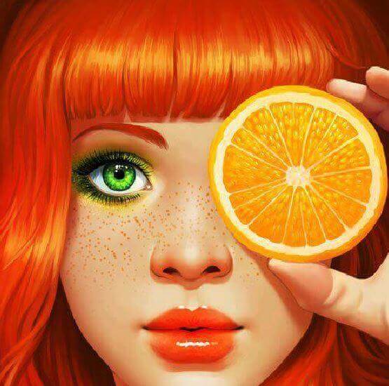 donna arancia