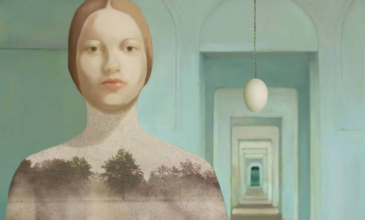 donna-che-rappresenta-personalità-equilibrata