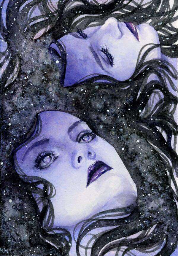 donna occhi persi nel vuoto