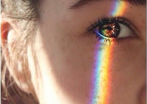 Occhio e arcobaleno
