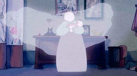 padre con bambino fra le braccia