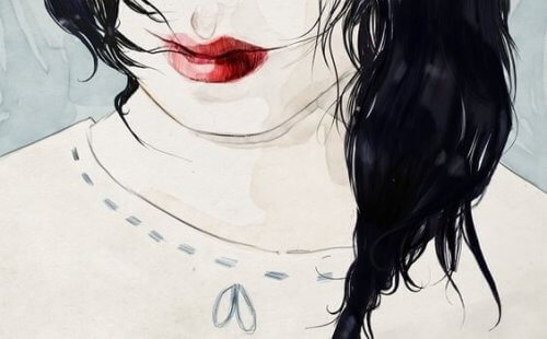 donna-labbra-rosse