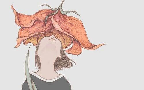 bambina-che-guarda-linterno-di-un-fiore