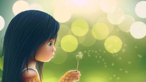 bambina-con-tarassaco-in-mano