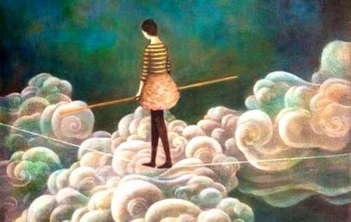 ragazza-in-bilico-su-un-filo