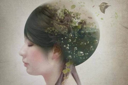 ragazza-con-testa-bolla-e-farfalle