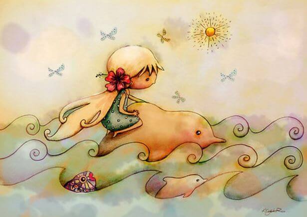 bambina-con-delfino-karin-taylor