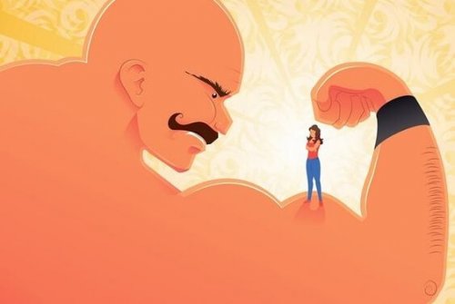 donna debole uomo forte