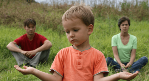 Bambino con genitori divorziati