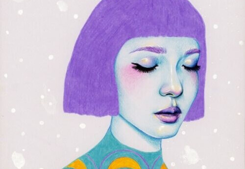 Donna che si fida di se stessa