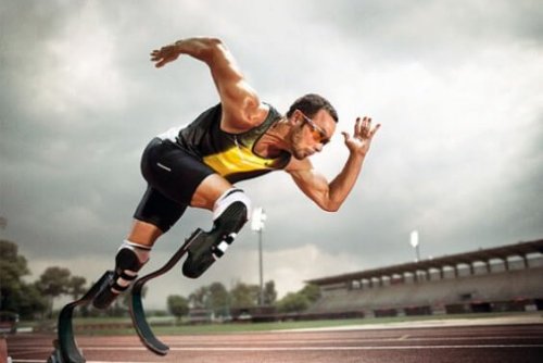 la resilienza nello sport di un atleta senza gambe
