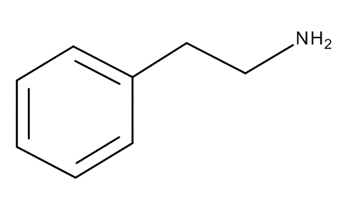 Formula chimica della feniletilammina