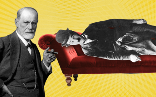 Sigmund Freud e Charlie Chaplin