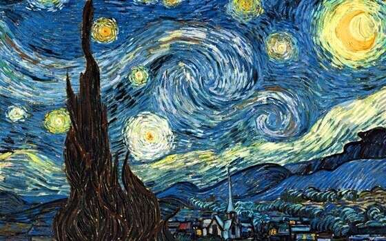 Notte stellata di Van Gogh