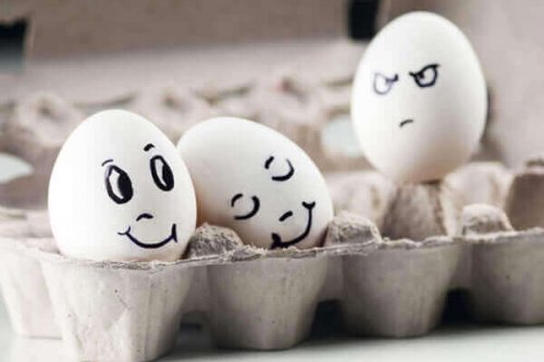 uovo che prova invidia