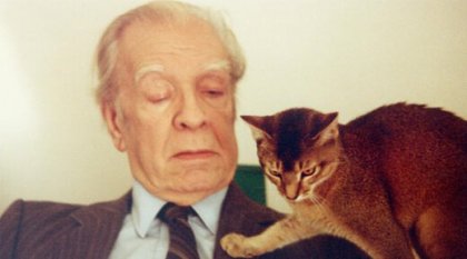 Borges e il suo gatto