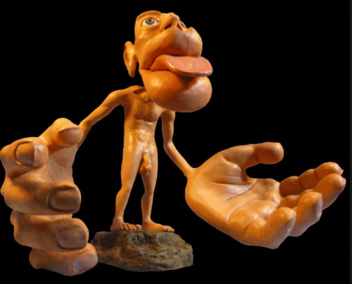 Figura homunculus corticale sensitivo