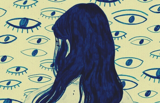 Percepire il mondo in modo diverso a causa dell'ansia