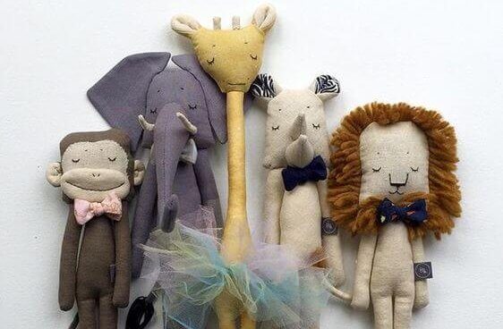Pupazzi a forma di animali