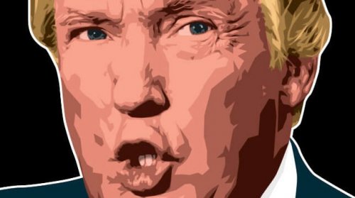Illustrazione di Donald Trump