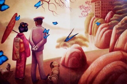 Coppia che passeggia