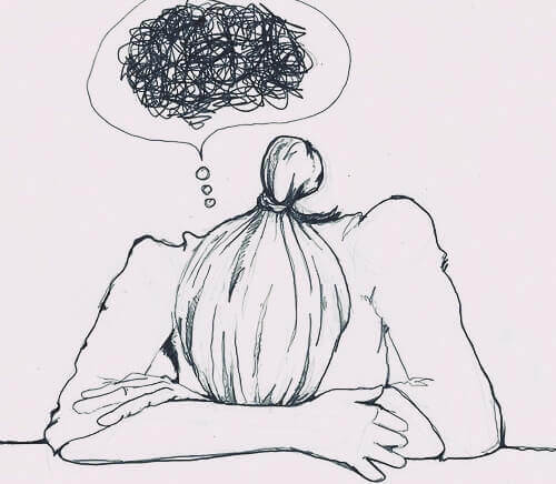 Ragazza soffre d'ansia