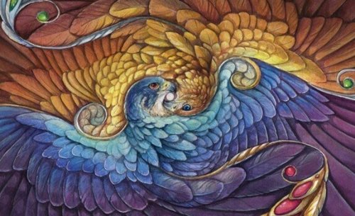 Immagine di un'aquila che rappresenta la saggezza tolteca