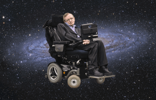 Stephen Hawking nello spazio