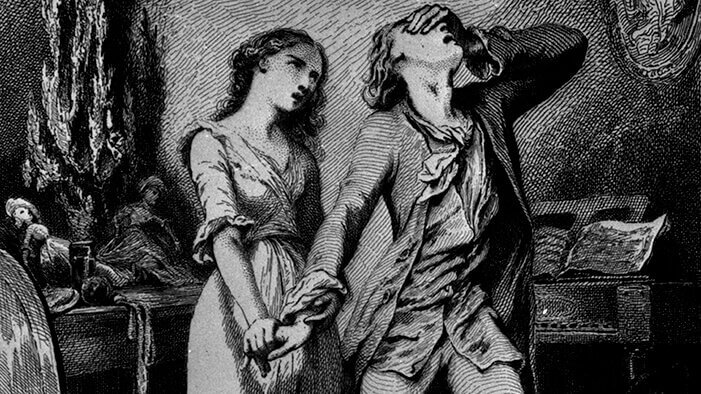 Werther - litografia