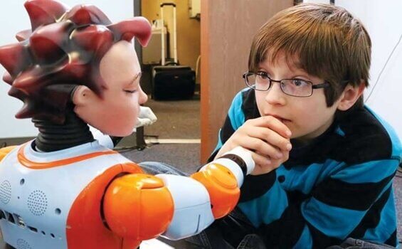 Bambini autistici e robot