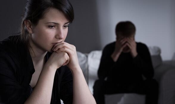 Persone triste lutti non autorizzati