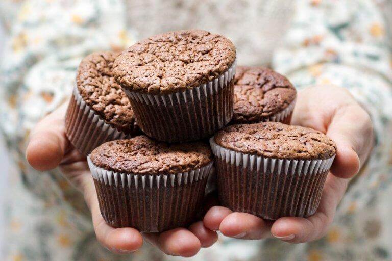 Muffins al cioccolato