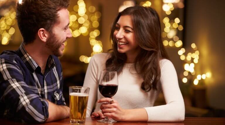 Coppia ad un appuntamento