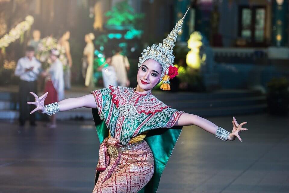 Danzatrice thailandese