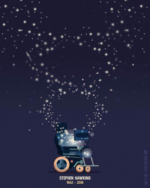 Sedia di Hawking nell'universo