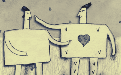 Disegno che rappresenta la comunicazione