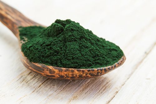 Cucchiaio di spirulina