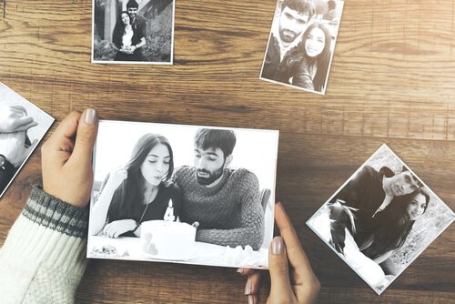 Diverse foto di una coppia