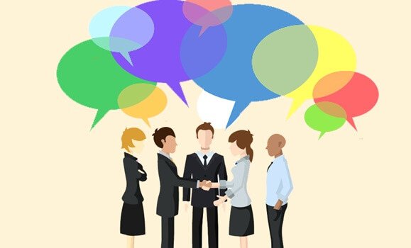 Persone che parlano