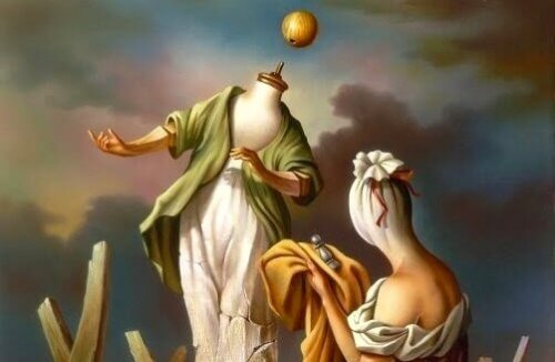 Manichino senza testa, simbolo del complesso di castrazione